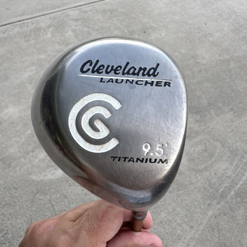 Cleveland Launcher 9.5 Titanium Driver RH Flex Grafalloy Prolite 65g